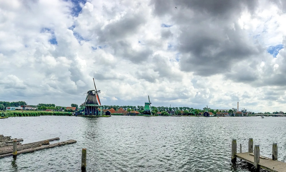 The Windmills of Holland