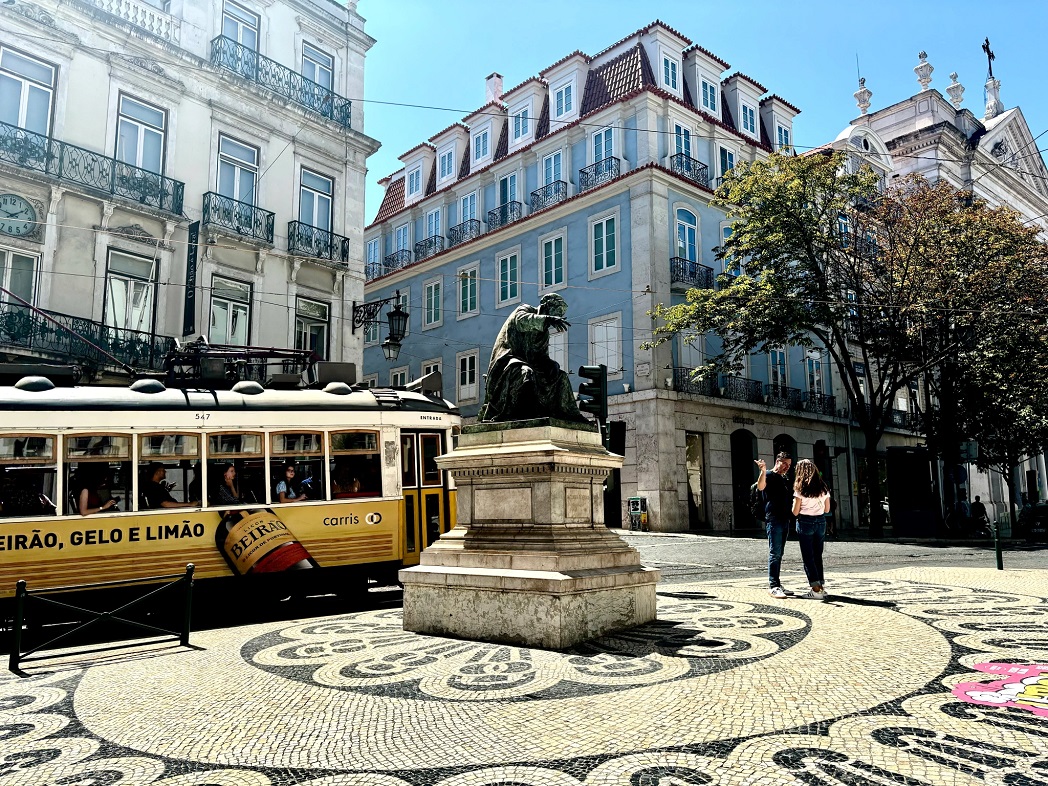 The streets and food of Lisbon, Portugal